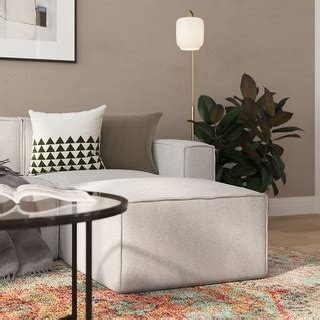 Contemporary Modular Sectional Sofa Ottoman - Bed Bath & Beyond - 39011402