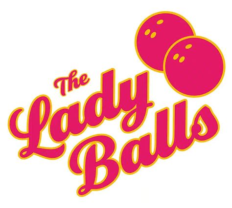 Lady Balls Women's Bowling League Logo and Bowling Shirt