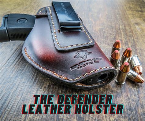 Defender Leather Holster - Relentless Tactical