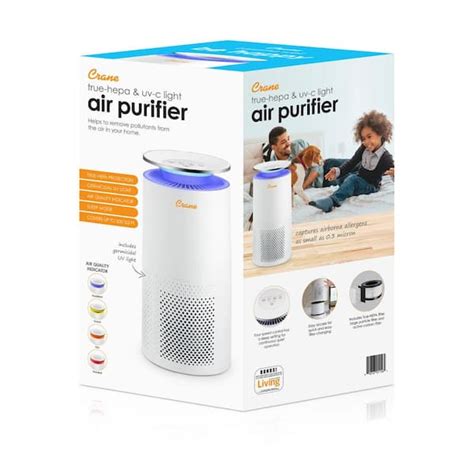 Hepa Air Purifier With Uv Light | Shelly Lighting