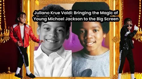 Juliano Krue Valdi: Bringing the Magic of Young Michael Jackson to the Big Screen - YouTube