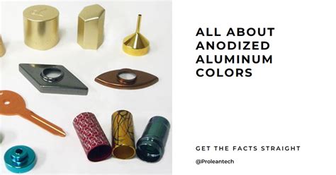 Anodized Aluminum Colors: Everything You Need to Know