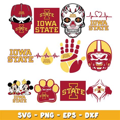 Iowa State logo Bundle svg, Iowa State logo svg, ncaa svg – DreamSVG Store