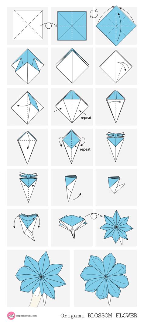 Origami Diagrams & E-books Downloads - Paper Kawaii