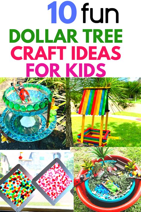 10 FuN & Easy DOLLAR TREE CRAFT IDEAS | Dollar tree diy crafts, Dollar ...