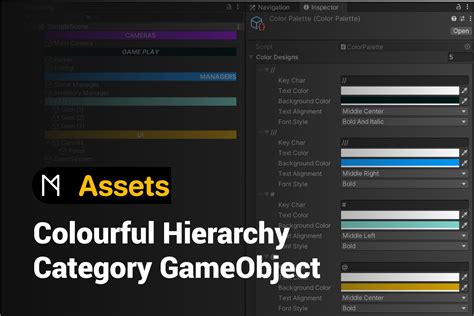 Colourful Hierarchy Category GameObject | Utilities Tools | Unity Asset Store