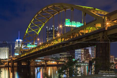 The Fort Pitt Bridge at night - MetroScenes.com - Pittsburgh Views - May 2013 ...