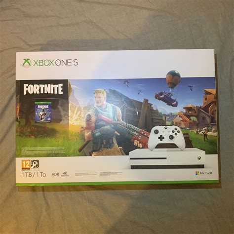 Xbox one s 1tb Fortnite bundle with black ops 4 and 3 months xbox live ...