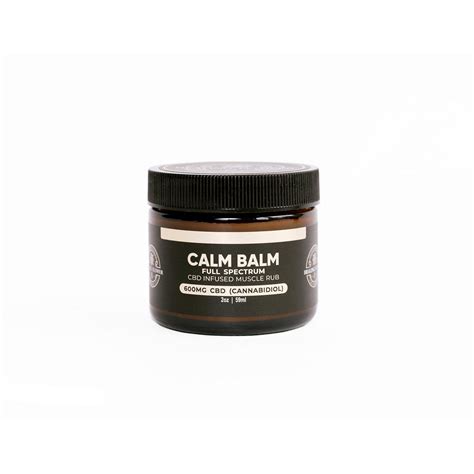 Full Spectrum Hemp CBD Calm Balm Muscle Cream - Healing Flower