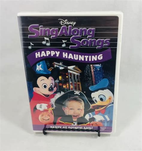 DISNEY SING ALONG Songs Happy Haunting Party At Disneyland DVD - NEW ...