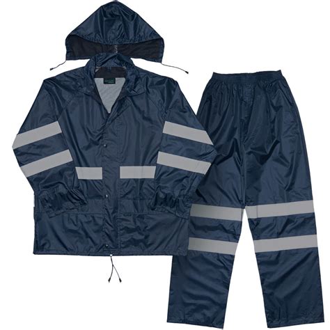 Reflective Polyester PVC Rain Suit – Notus General Supply and Trading Company