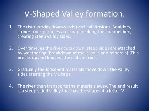 PPT - V-Shaped valleys and Interlocking Spurs. PowerPoint Presentation - ID:2619900