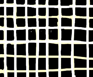 The Hermann grid illusion - Drawception