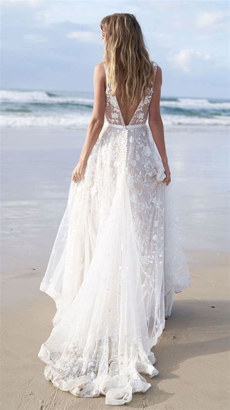 32 Beach Wedding Dresses Perfect For A Destination Wedding – Fab Wedding Dress, Wedding dr ...