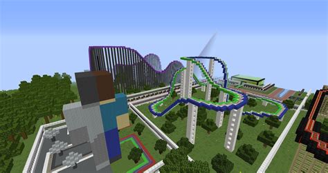 MinePark ~ A minecraft theme park! 20+ attractions! 800+ downloads!! - Maps - Mapping and ...