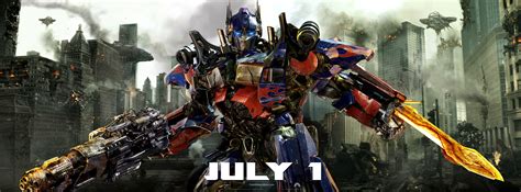 Transformers Dark Of The Moon Optimus Prime Poster