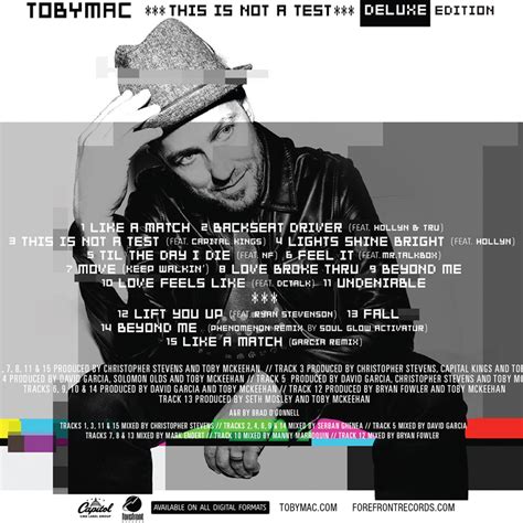 Music News | TobyMac 'This is Not a Test' Features DC Talk Reunion on ...