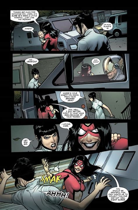 Spider-Woman #19 Preview: Spider-Woman Pointing Meme