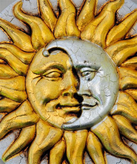 Sun Moon Face Wall Plaque from Venice Italy | Moon stars art, Sun moon, Sun art