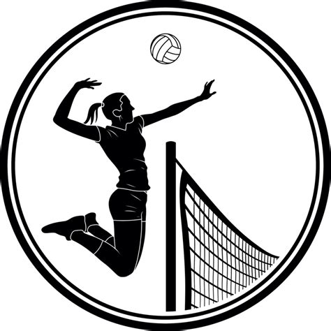 Female Volleyball Player Clip Art