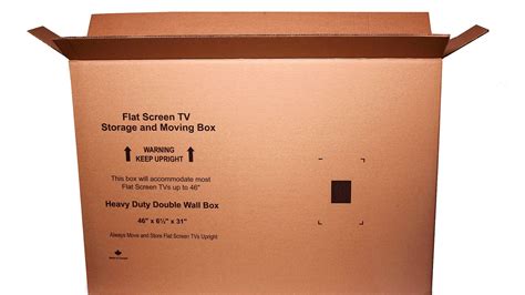 Flat Screen Moving Boxes - Box Choices