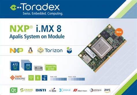 SoM leverages NXP’s i.MX 8QuadMax processor