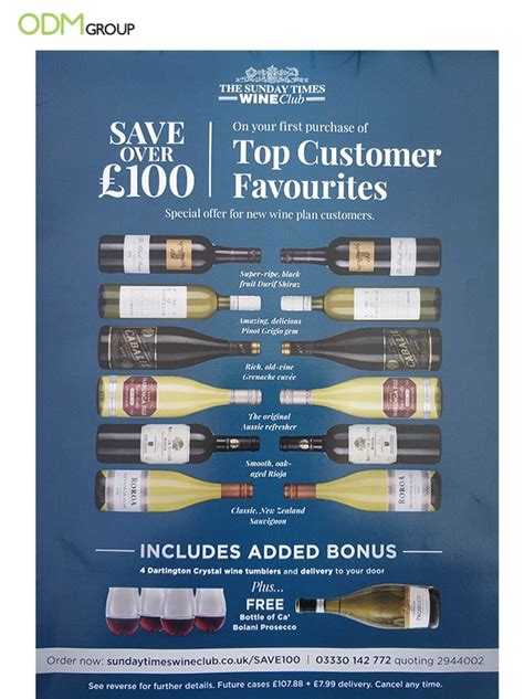 How The Sunday Times Gains New Customers With Wine Club Gift Ideas?