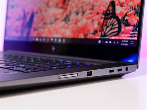 HP ZBook Studio G8 with Intel 11th Gen, RTX 3080, and RGB keyboard is ...