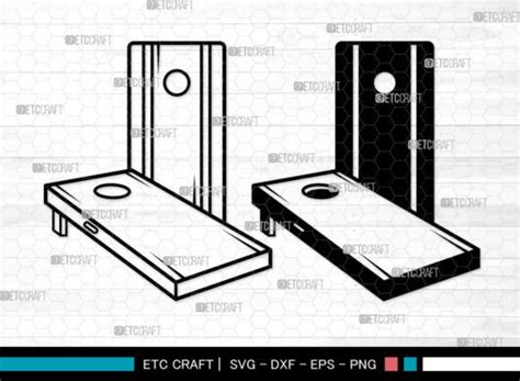 Cornhole Boards SVG, Cornhole Svg Graphic by Pixel Elites · Creative ...