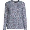 Women's Supima Long Sleeve Crew Neck T-shirt | Lands' End