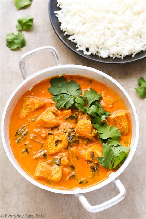 Indian Coconut Chicken Curry (Quick and Easy Recipe!) - Everyday Easy Eats