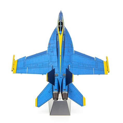 BLUE ANGELS® F/A-18 SUPER HORNET™ Metal Earth Premium Series | 3D Metal Model Kits