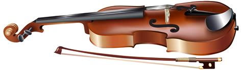 Violin with bow clipart web - WikiClipArt