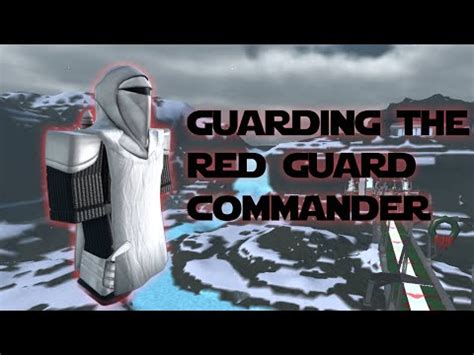 Guarding RG Commander | Roblox Coruscant - YouTube