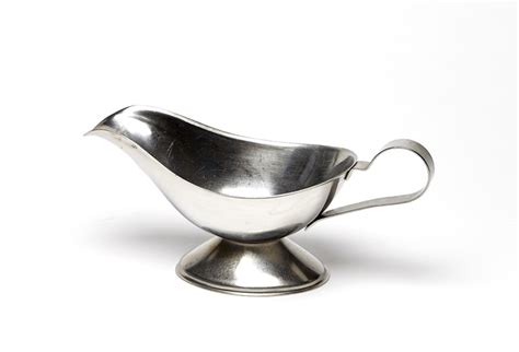 Stainless Steel Gravy Boat Large - Perth Party Hire