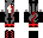 devil girl crying blood vampire | Minecraft Skin