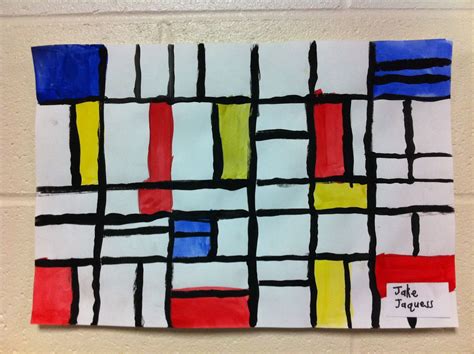 Yankeetown Art: Mondrian Abstract Art