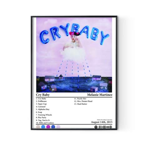 Melanie Martinez Cry Baby Album Cover Poster Digital Posters Print sold by LADELRIO tintadelrio ...