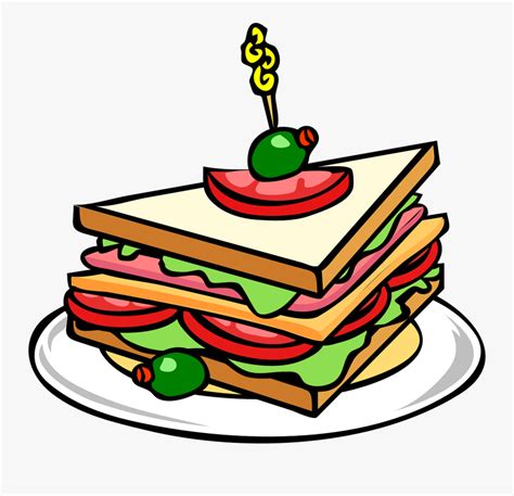 Club Sandwich - Sandwich Clip Art , Free Transparent Clipart - ClipartKey