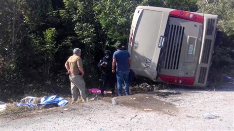 At least 12 dead in tourist bus crash in Mexico, according to officials ...