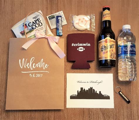 Wedding Swag Bag Ideas | Pittsburgh Event & Wedding Planners