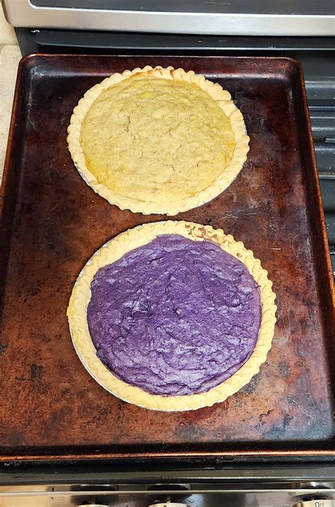 Purple Sweet Potato Pie (Kamote Pie)/The SKinny Pot