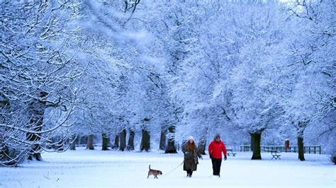 UK weather: Snow and ice warnings as cold snap set to continue - BBC News