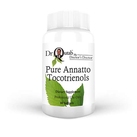 Pure Annatto Tocotrienols – Dr. Q Wellness