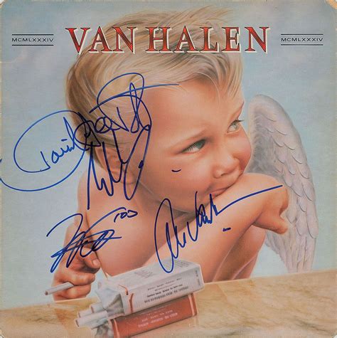 Van Halen Signed Album