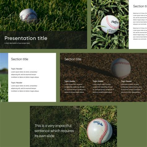 Free Classic Baseball Powerpoint Template – MasterBundles