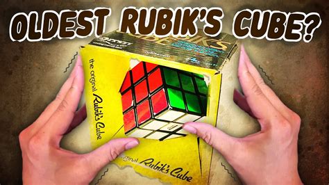 RARE 1980 Rubik’s Cube Unboxing (and breaking 😲) - YouTube