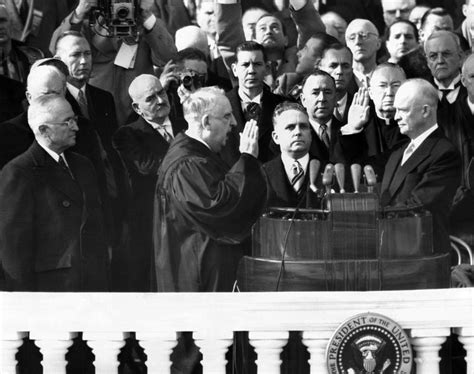 Dwight Eisenhowers First Inauguration Photograph by Everett | Pixels