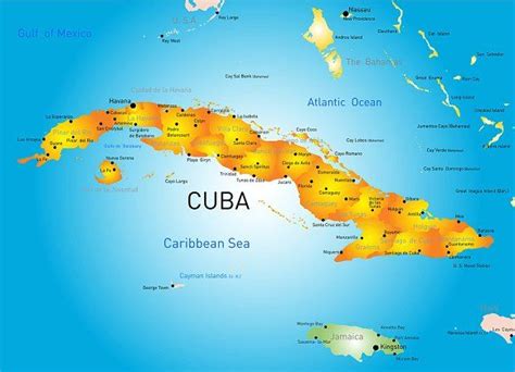 map of Cuba country | Map of cuba, Cuba country, Cuba travel