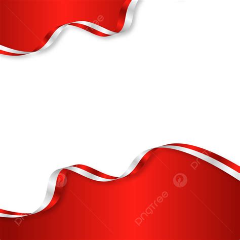 Merah Putih Vector Art PNG, Latar Bendera Merah Putih Dirgahayu Republik Indonesia Dan Pita Png ...